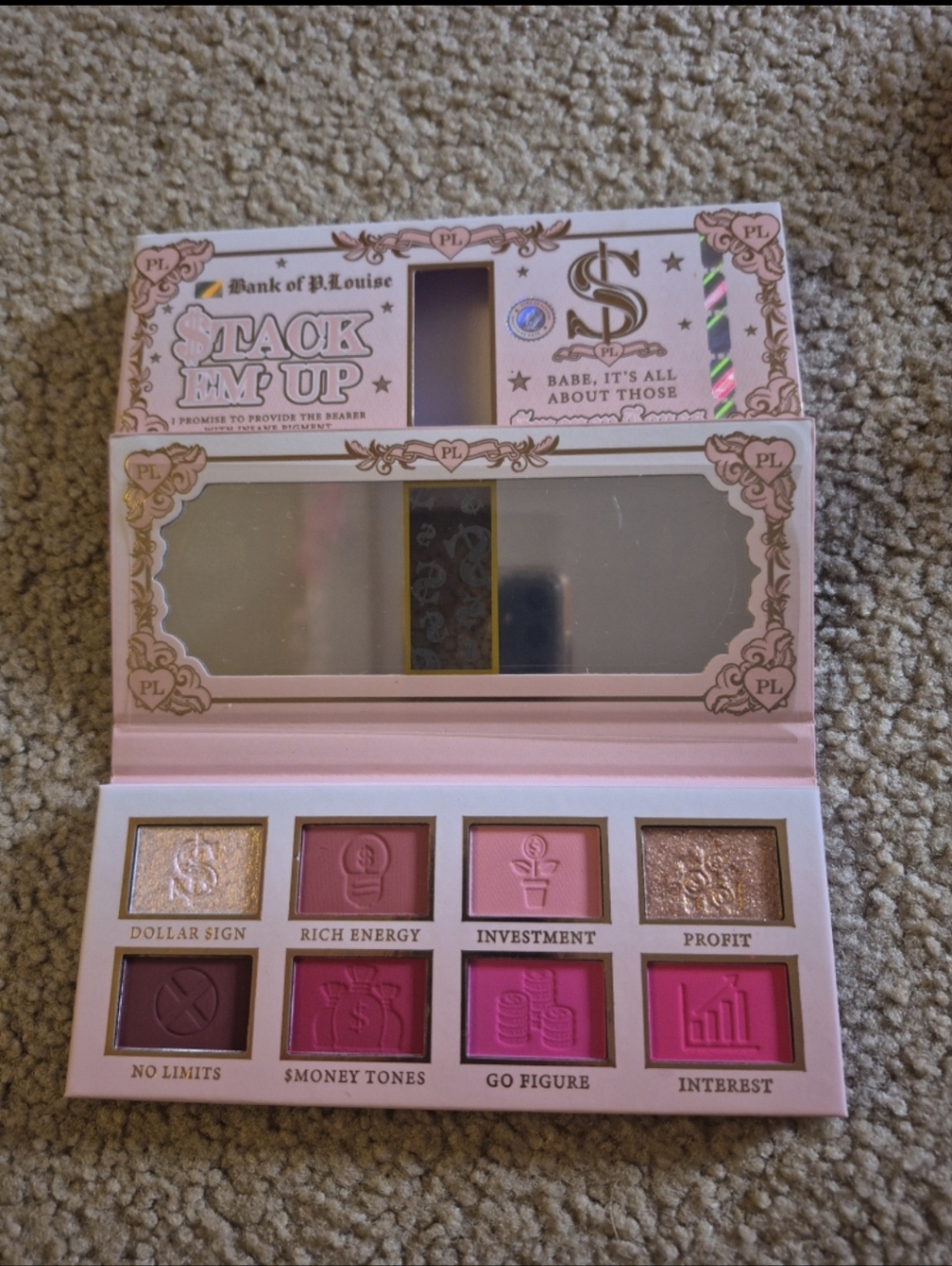 P Louise Stack Em Up Pressed Pigment Palette DISCONTINUED!!!